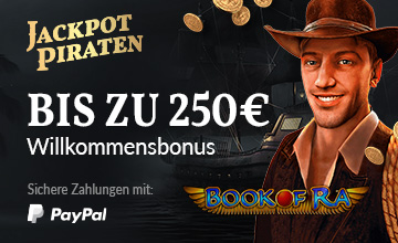 JackpotPiraten.de - Obtenez maintenant Votre Bonus de Bienvenue!