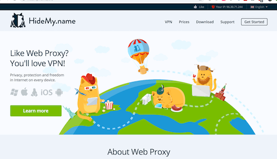 HideMy.name expérience VPN et Test
